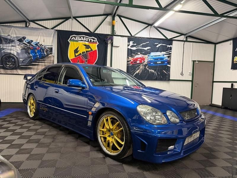 Used Toyota Aristo 280 HP (205 kW) 2003 Blue Sedan