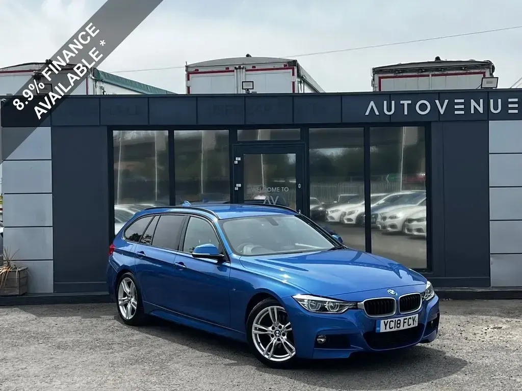Used BMW 320 M Sport 190 HP (139 kW) 2018 Blue Estate