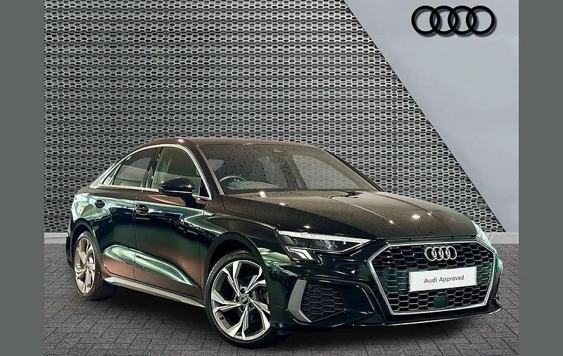 Used Audi A3 S-Line 147 HP (108 kW) 2023 Black Sedan