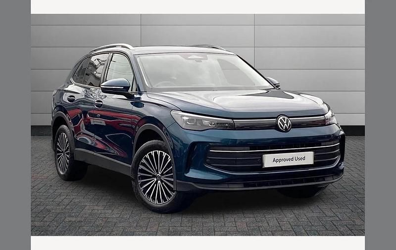 Blue New 2025 VW Tiguan Match SUV | £33,895 - Image 1/3