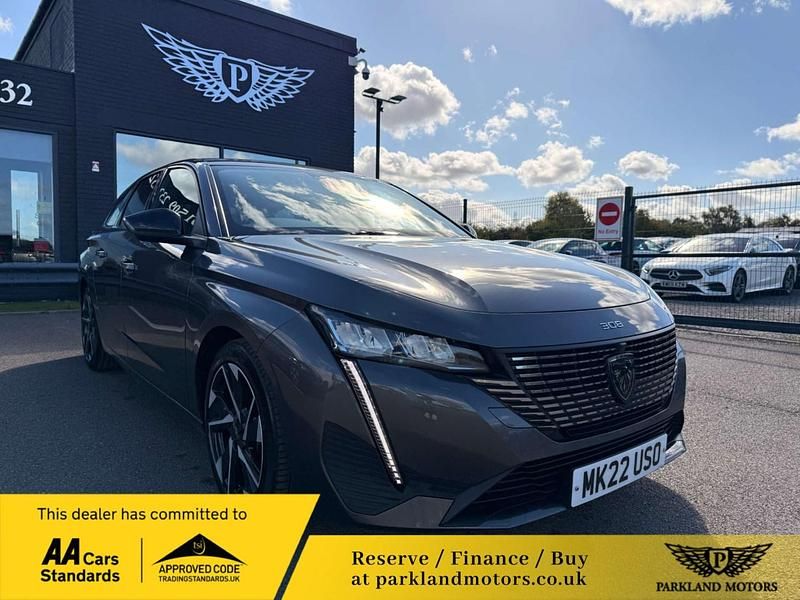 Grey Used 2022 Peugeot 308 Allure Premium Estate | £13,495 (Fair price) - Image 1/4
