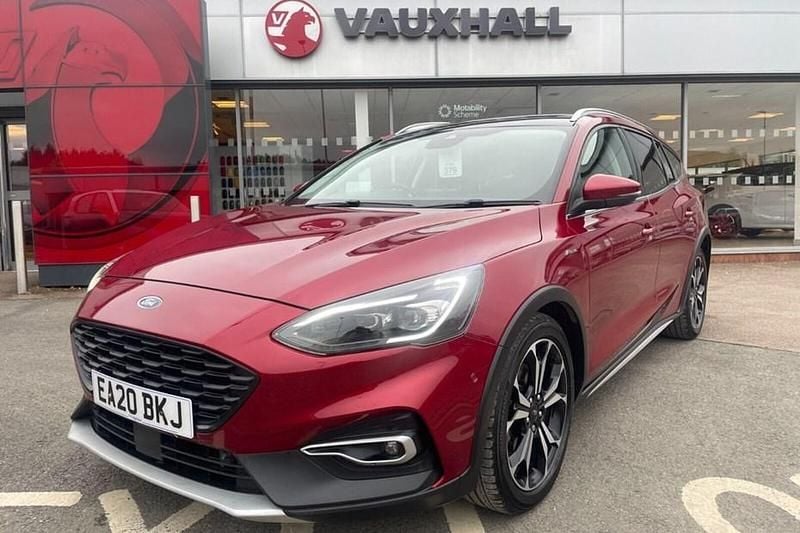 Red Used 2020 Ford Focus Active X Estate | £10,334 (Good price) - Image 1/1