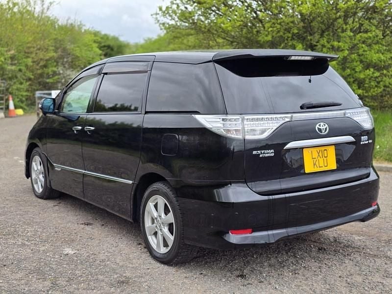 Used Toyota Estima Hybrid 2010 Black MPV