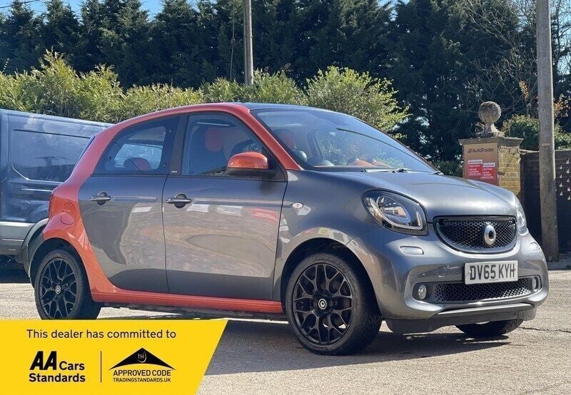 Grey Used 2015 Smart ForFour Edition #1 Hatchback | £4,690 (Fair price) - Image 1/2