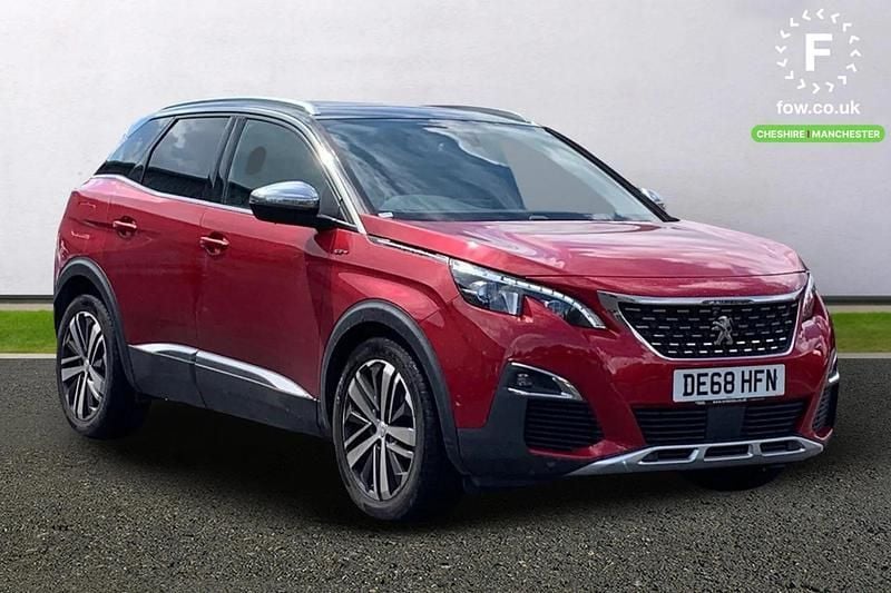 Red Used 2018 Peugeot 3008 GTi Estate | £13,999 (Fair price) - Image 1/3