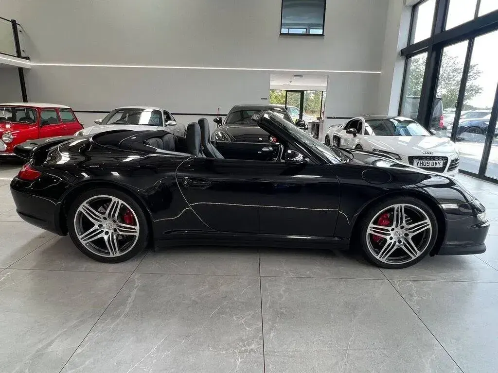 Used Porsche 911 Carrera 4S Cabriolet 350 HP (257 kW) 2007 Black Cabriolet