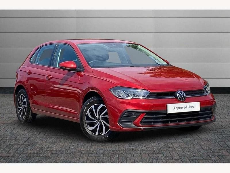 Red Used 2022 VW Polo Life Hatchback | £17,295 (Fair price) - Image 1/4