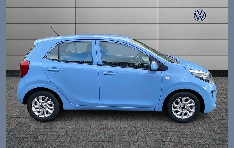 Used Kia Picanto 65 HP (47 kW) 2020 Blue Hatchback