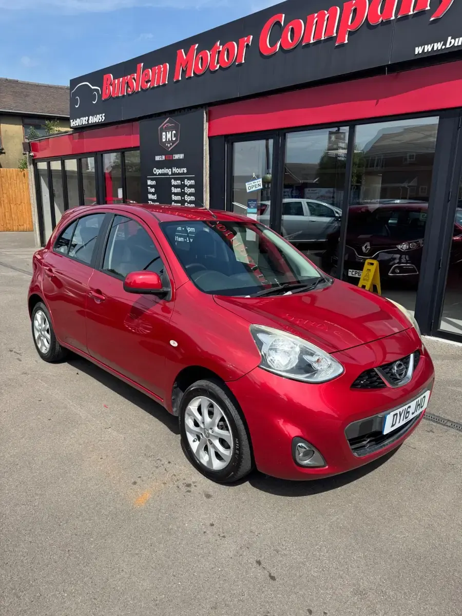 Used Nissan Micra Acenta 2016 Red Hatchback
