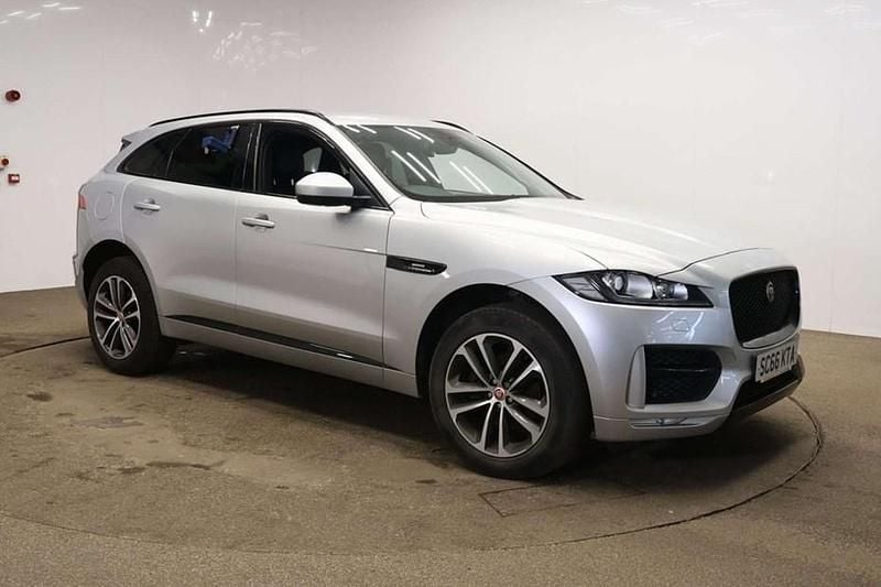 Used Jaguar F-Pace R-Sport 180 HP (132 kW) 2016 Silver SUV