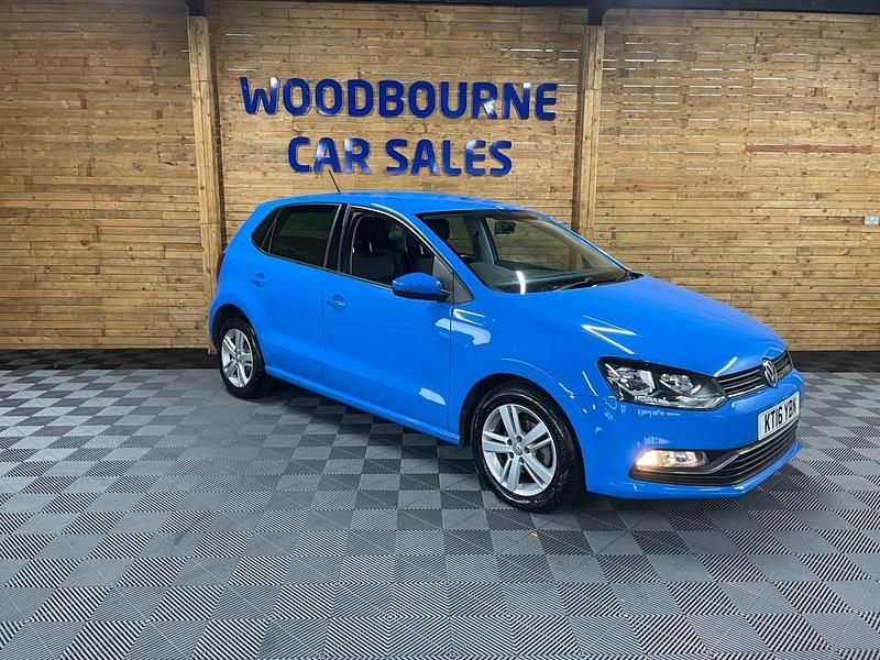 Blue Used 2016 VW Polo Match Hatchback | £8,995 (Fair price) - Image 1/4