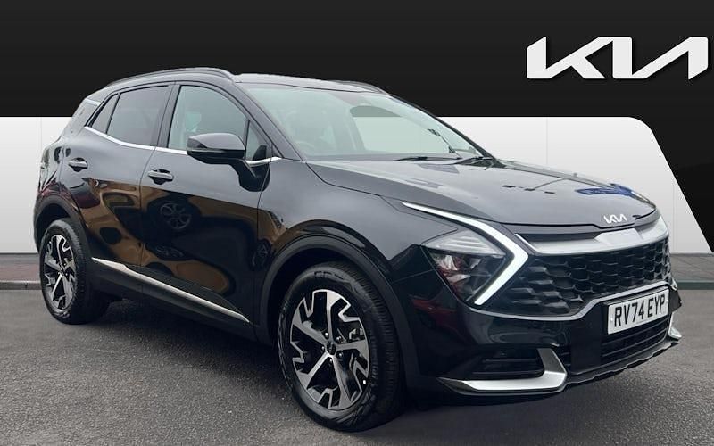 Black Used 2024 Kia Sportage 2 SUV | £26,110 (Good price) - Image 1/4