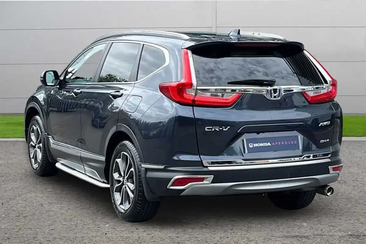 Used Honda CR-V Hybrid 184 HP (135 kW) 2021 Cosmic blue SUV