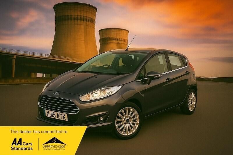Used Ford Fiesta Titanium 2015 Grey Hatchback