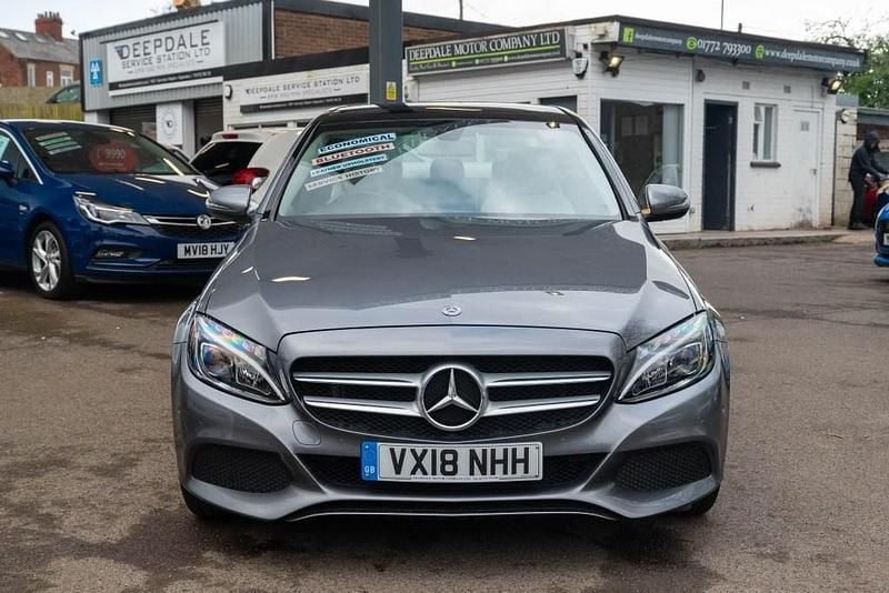 Used Mercedes C220 Premium 2018 Grey Sedan
