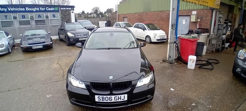 Used BMW 325 218 HP (160 kW) 2006 Black Estate