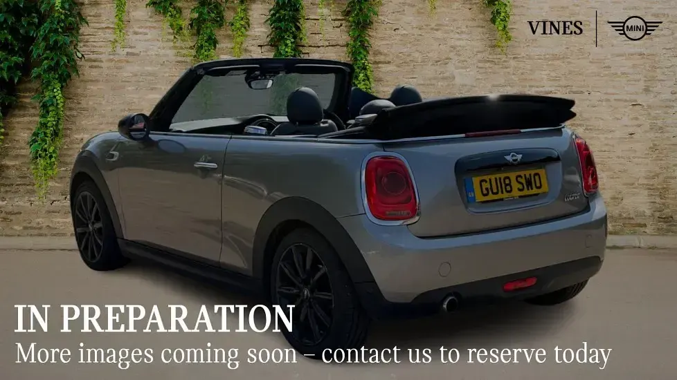 Used Mini Cooper Cabriolet 134 HP (98 kW) 2018 Silver Cabriolet
