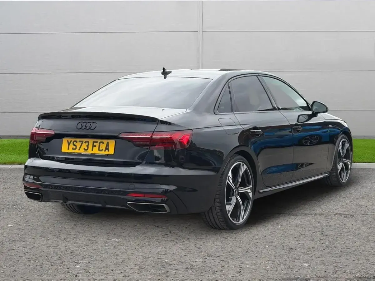 Used Audi A4 Black Edition 201 HP (147 kW) 2023 Black Sedan