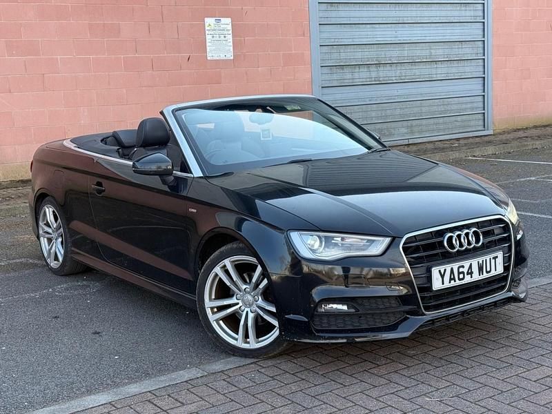 Used Audi A3 Cabriolet S-Line 2015 Black Cabriolet