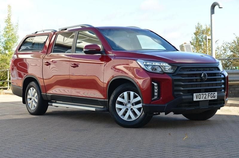 Red Used 2022 Ssangyong (KGM) Musso Pickup | £19,500 - Image 1/3