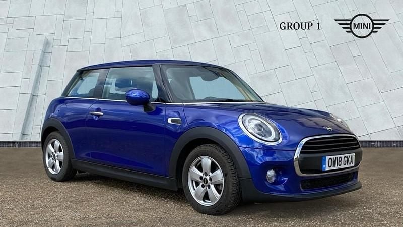 Used Mini ONE Hatch 101 HP (74 kW) 2018 Blue Hatchback