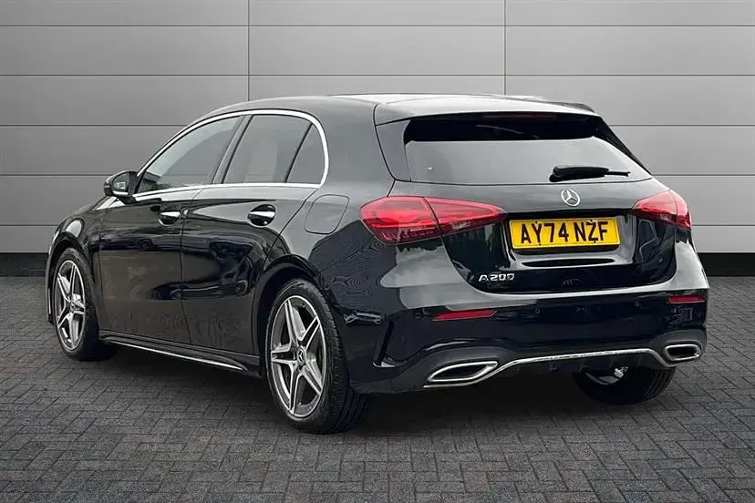 Used Mercedes A200 Executive 163 HP (119 kW) 2024 Cosmos black Hatchback