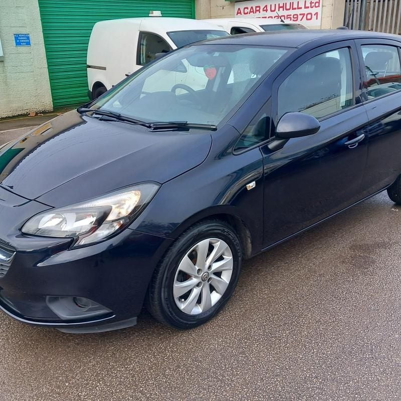Used Vauxhall Corsa Design Edition 90 HP (66 kW) 2019 Blue Hatchback