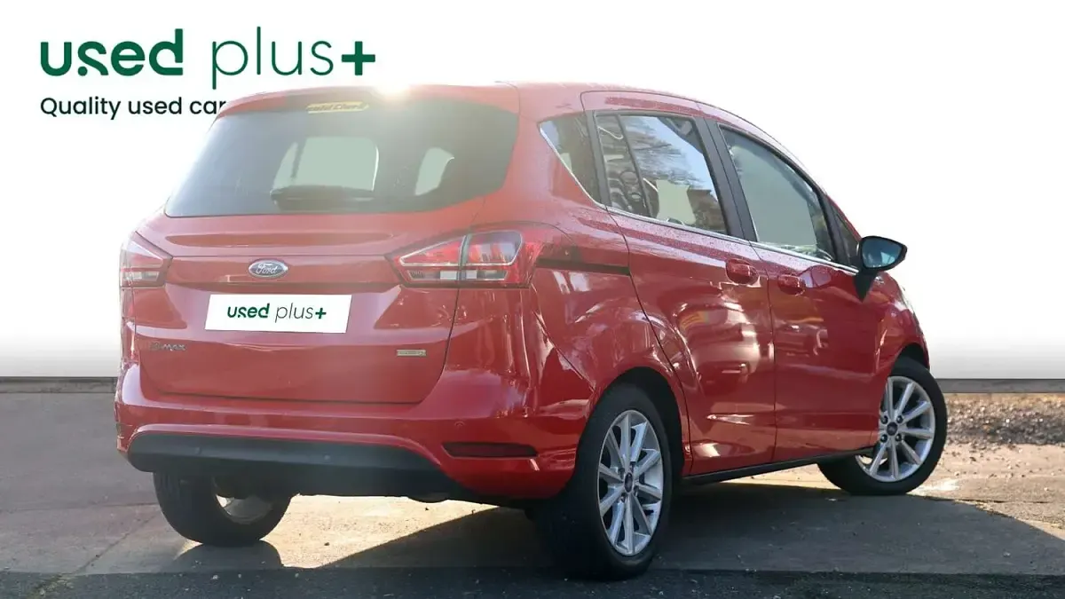 Used Ford B-MAX Titanium 100 HP (73 kW) 2017 Red MPV