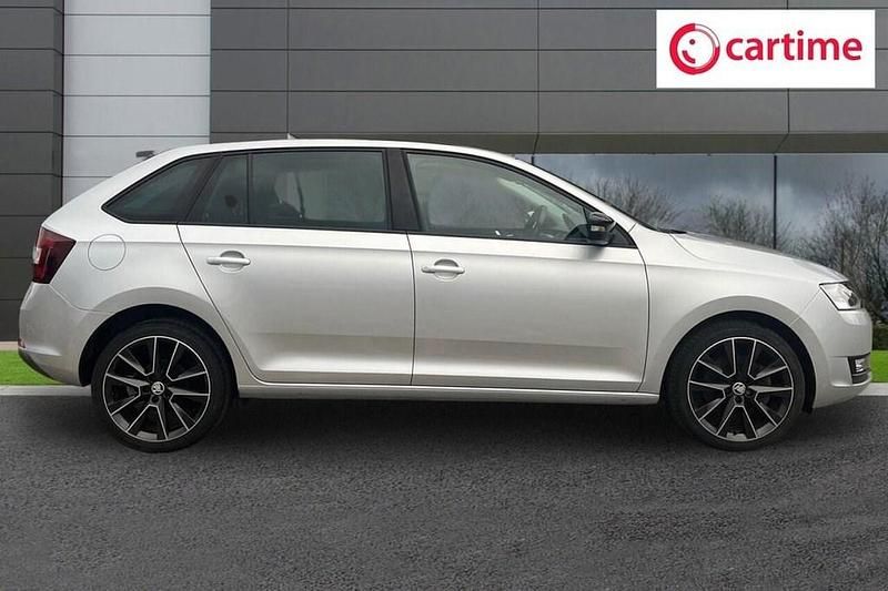 Used Skoda Rapid Sport 95 HP (69 kW) 2018 Silver Hatchback