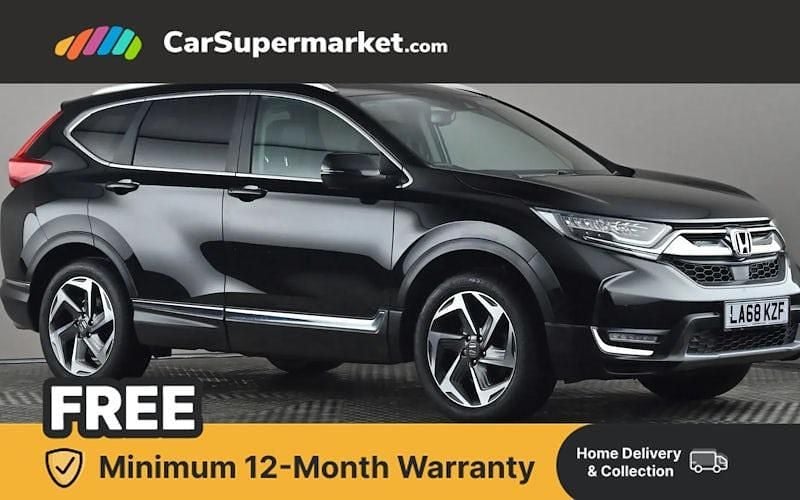 Black Used 2019 Honda CR-V EX SUV | £15,576 (Fair price) - Image 1/4