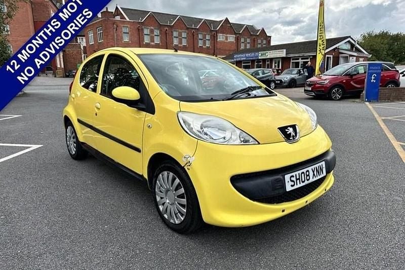 Yellow Used 2008 Peugeot 107 Hatchback | £1,295 (Super price) - Image 1/1