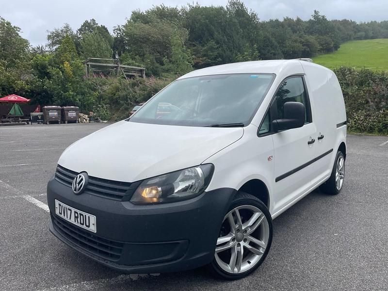 Begagnad VW Caddy Startline 102 HK (75 kW) 2017 Vit Minibuss