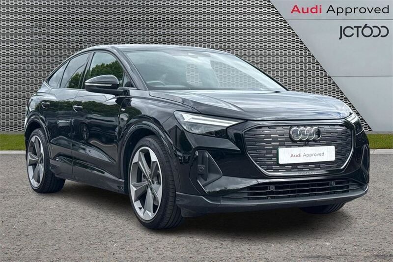 Black Used 2024 Audi Q4 Sportback e-tron Black Edition SUV | £42,500 (Expensive) - Image 1/4