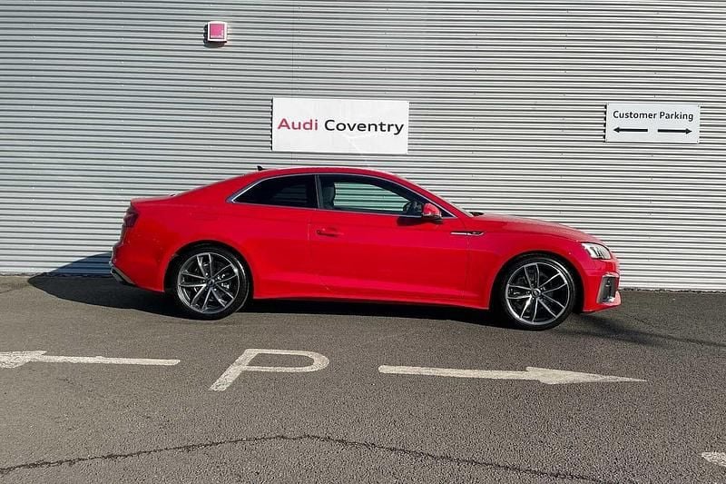 Used Audi A5 S-Line 163 HP (119 kW) 2025 Progressive red metallic Coupe