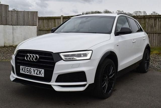 Second-hand Audi Q3 Black Edition 184 CP (135 kW) 2017 Alb SUV