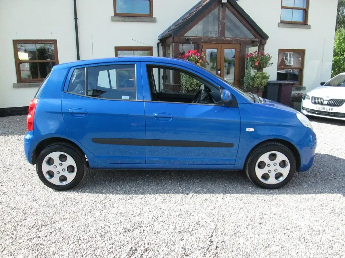 Used Kia Picanto 64 HP (47 kW) 2009 Blue Hatchback