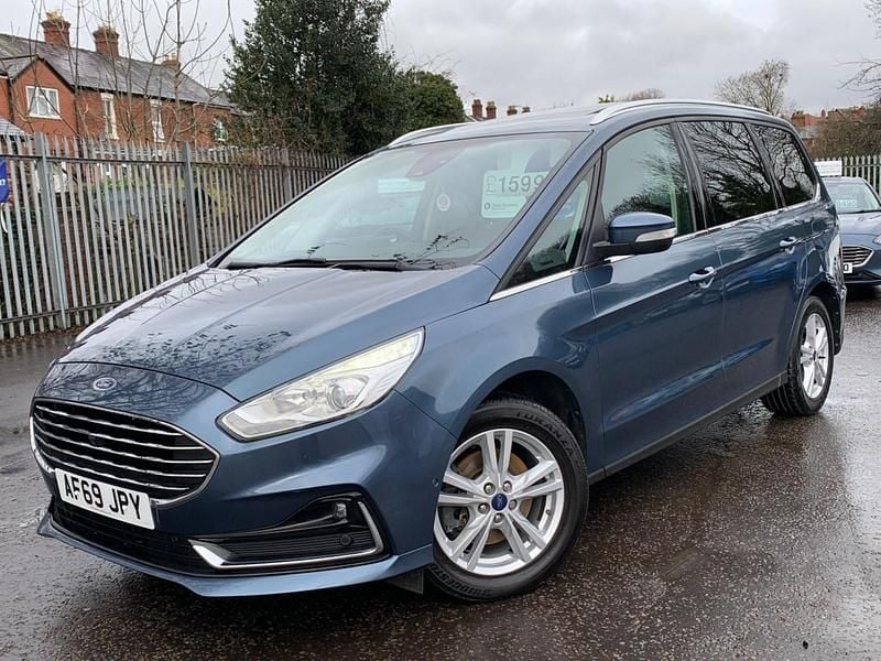 Used Ford Galaxy Titanium 150 HP (110 kW) 2019 Blue MPV
