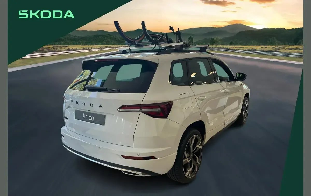 New Skoda Karoq SportLine 150 HP (110 kW) 2026 White SUV