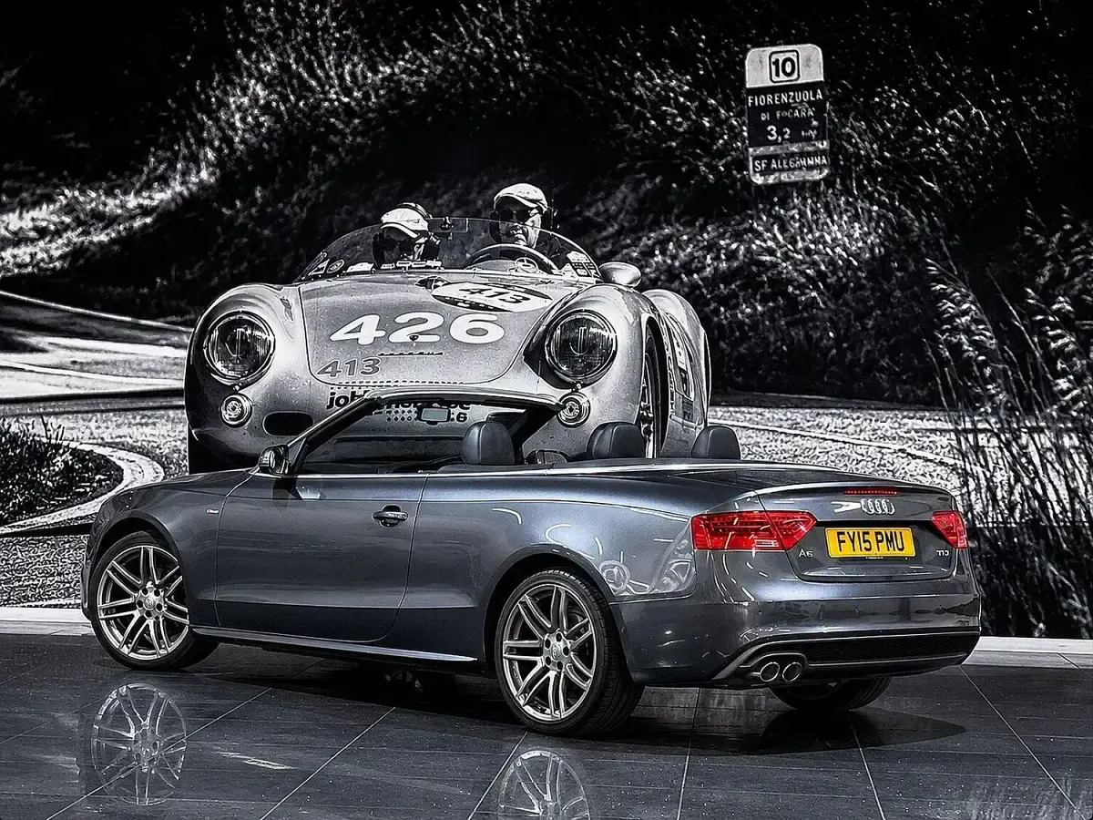 Used Audi A5 Cabriolet S-Line 2015 Grey Cabriolet