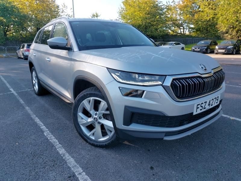 Silver Used 2022 Skoda Kodiaq SE L SUV | £23,698 (Fair price) - Image 1/4