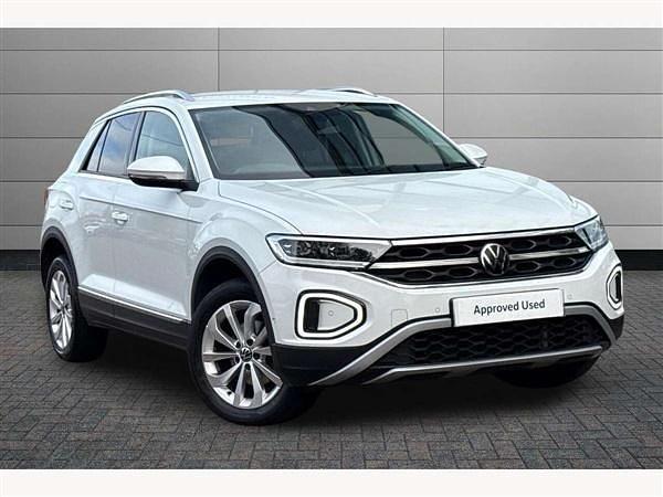 White Used 2023 VW T-Roc Style SUV | £20,195 (Fair price) - Image 1/3