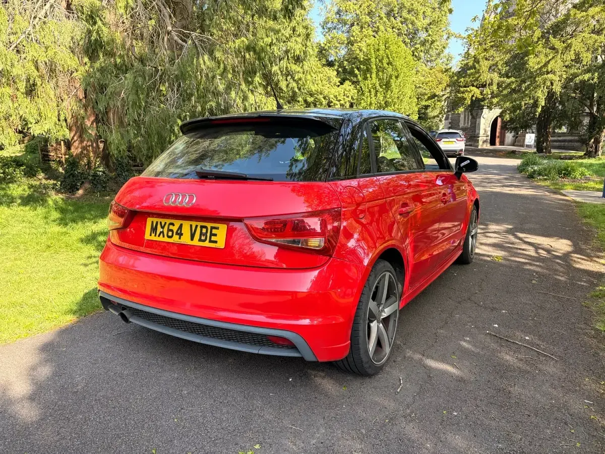 Used Audi A1 S-Line 2014 Red Hatchback
