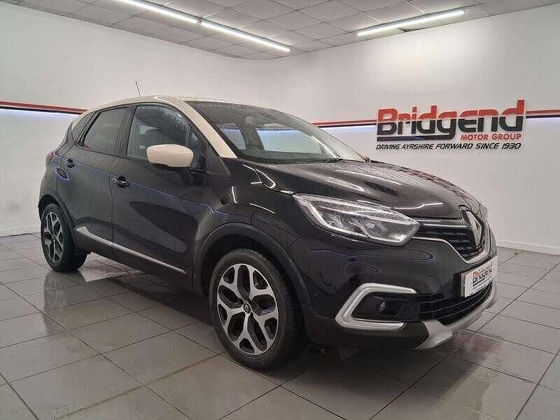 Black/cream Used 2019 Renault Captur GT-Line SUV | £9,499 (Fair price) - Image 1/4