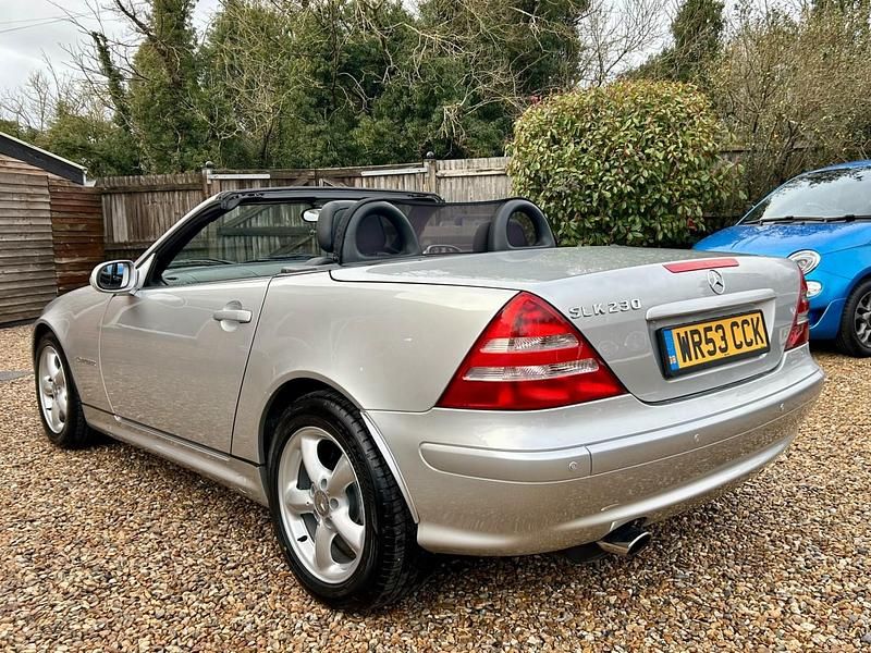 Used Mercedes SLK230 2003 Silver Cabriolet