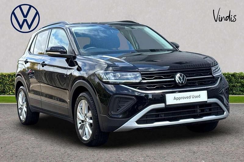 Black Used 2024 VW T-Cross Match SUV | £20,300 (A bit pricey) - Image 1/3