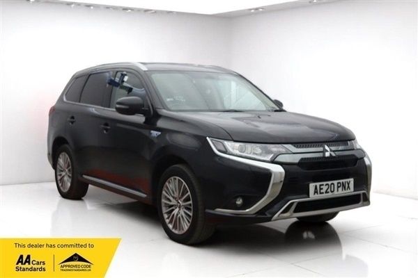 Black Used 2020 Mitsubishi Outlander Plus SUV | £11,950 (Good price) - Image 1/1