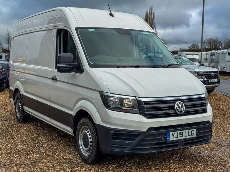 Used VW Crafter Trendline 102 HP (75 kW) 2019 White Van