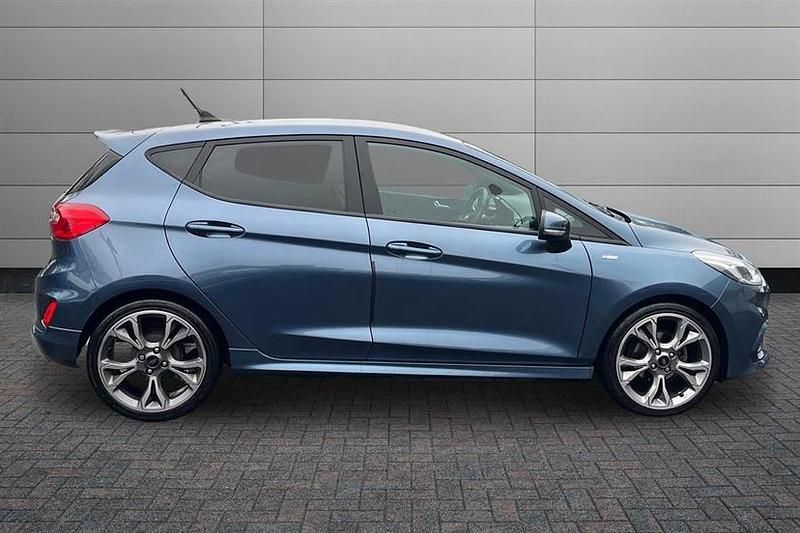 Used Ford Fiesta ST-Line X 125 HP (91 kW) 2021 Chrome blue Hatchback