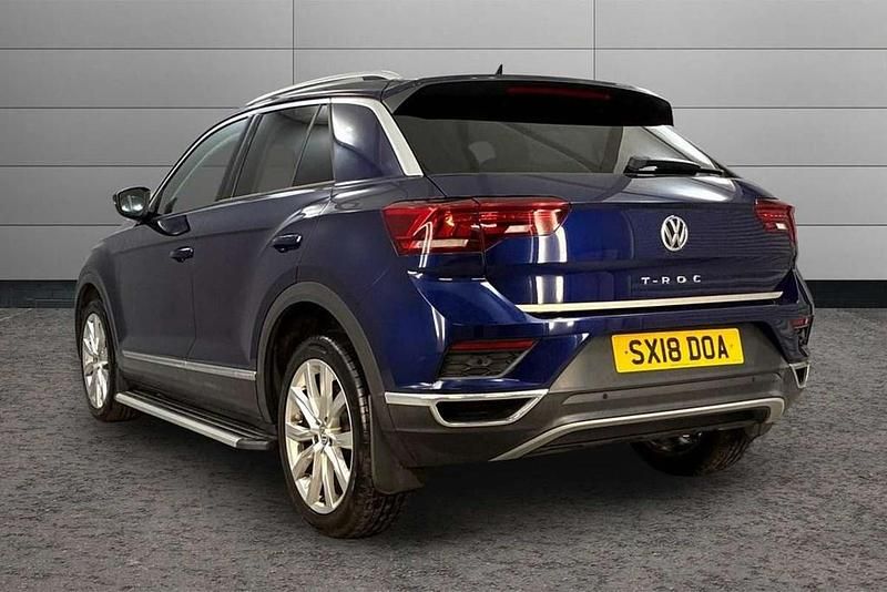 Begagnad VW T-Roc SEL 150 HK (110 kW) 2018 Blå SUV