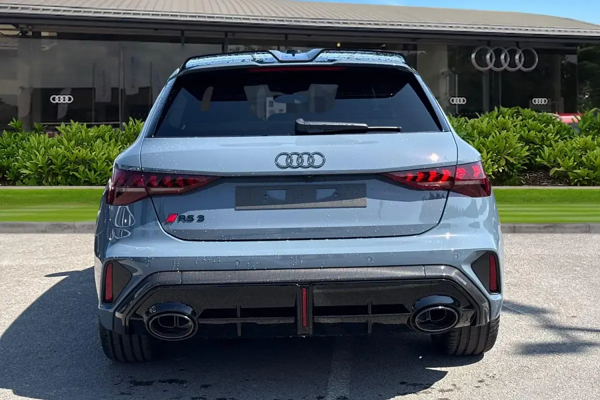 New Audi RS3 Performance 400 HP (294 kW) 2026 Grey Sedan